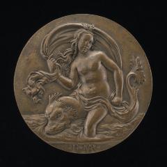 Image for A Nymph on a Dolphin