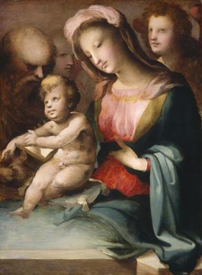 Image for The Holy Family with Angels
