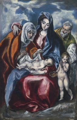 Image for The Holy Family with Saint Anne and the Infant John the Baptist
