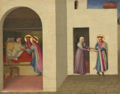 Image for The Healing of Palladia by Saint Cosmas and Saint Damian