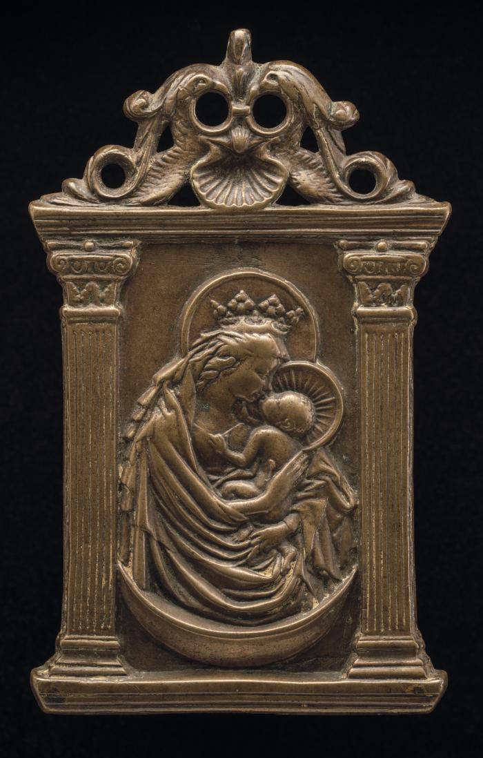 Image for The Virgin and Child on a Crescent Moon