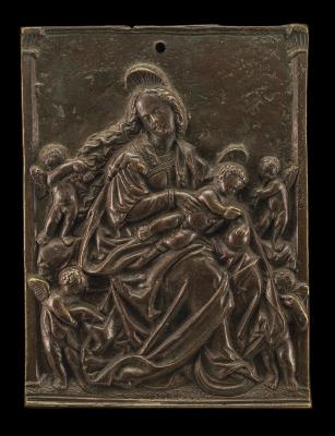 Image for The Virgin & Child with Four Angels