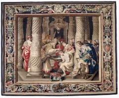 Image for Tapestry showing the Baptism of Constantine