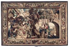 Image for Tapestry showing the Triumph of Constantine over Maxentius at the Battle of the Milvian Bridge