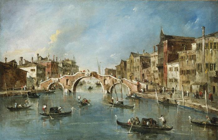 Image for View on the Cannaregio Canal, Venice