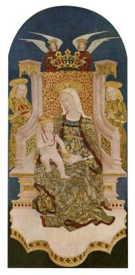 Image for Madonna and Christ Child Enthroned with Angels