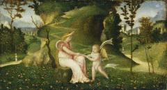 Image for Venus and Cupid in a Landscape