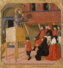 Image for San Bernardino of Siena Preaching