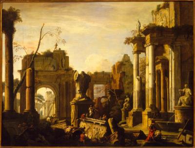 Image for Imaginary Scene with Ruins and Figures