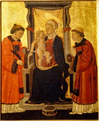 Image for Madonna and Child with Saints Stephen and Lawrence (Madonna and Child with St. Stephen and St. Lawrence?)