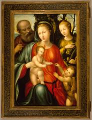 Image for Holy Family with Saints John and Catherine