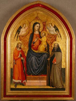 Image for Madonna and Child with Saints and Angels