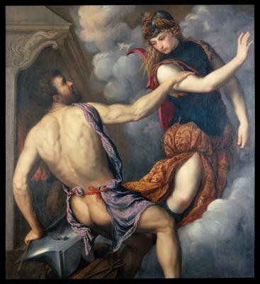 Image for Athena Scorning the Advances of Hephaestus