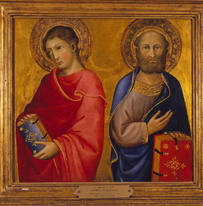Kress Collection Digital Archive Art Object Saint John and Saint Peter [2691]