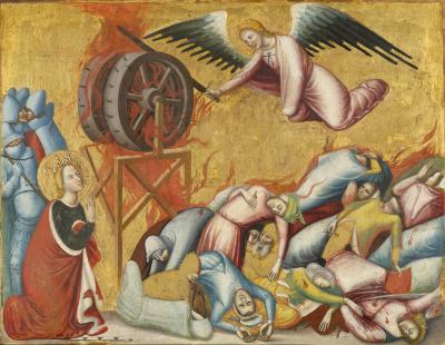 Image for Saint Catherine of Alexandria Freed from the Wheel