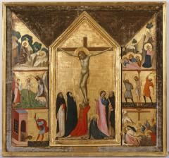 Image for The Crucifixion with Scenes from the Passion and the Life of Saint John