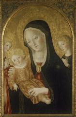 Image for Madonna and Child with Two Angels