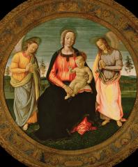 Image for Madonna and Child with Two Angels