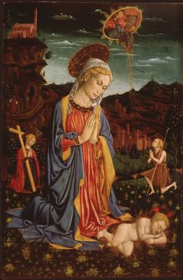 Image for Madonna Adoring the Christ Child
