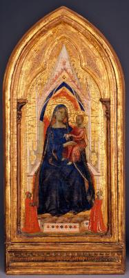 Image for Madonna and Child Enthroned with Donors