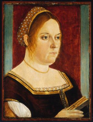 Image for Portrait of a Woman Holding a Book