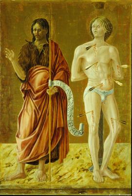 Image for Saint John the Baptist and Saint Sebastian
