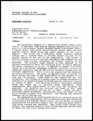 Image for K0163 - Treatment proposal, 1993