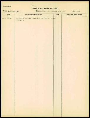 Image for K1628 - Work summary log, 1970