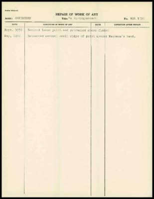 Image for K2052 - Work summary log, 1954-1970