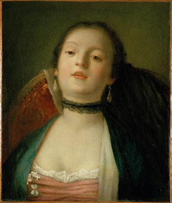 Image for Young Woman with a Sprig of Jasmine