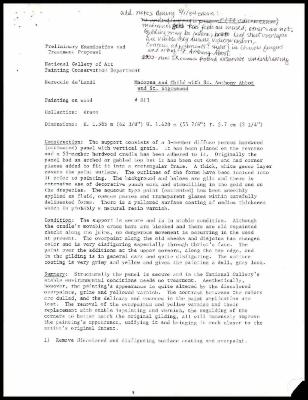 Image for K1346 - Examination summary and treatment proposal, 1981