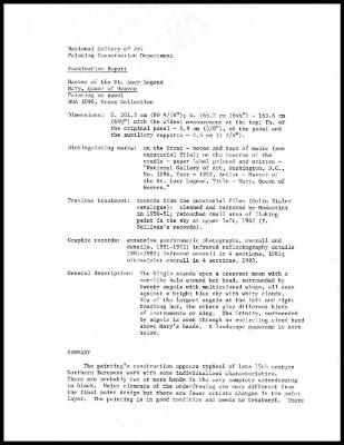 Image for K1689 - Examination summary, undated