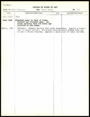 Image for K0178 - Work summary log, 1943-1969