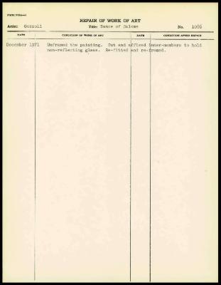 Image for K1648 - Work summary log, 1971