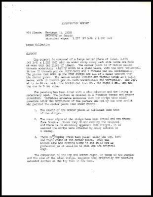 Image for K1406 - Examination summary, 1979