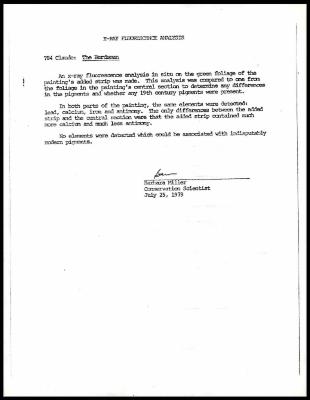 Image for K1406 - Scientific analysis report, 1979