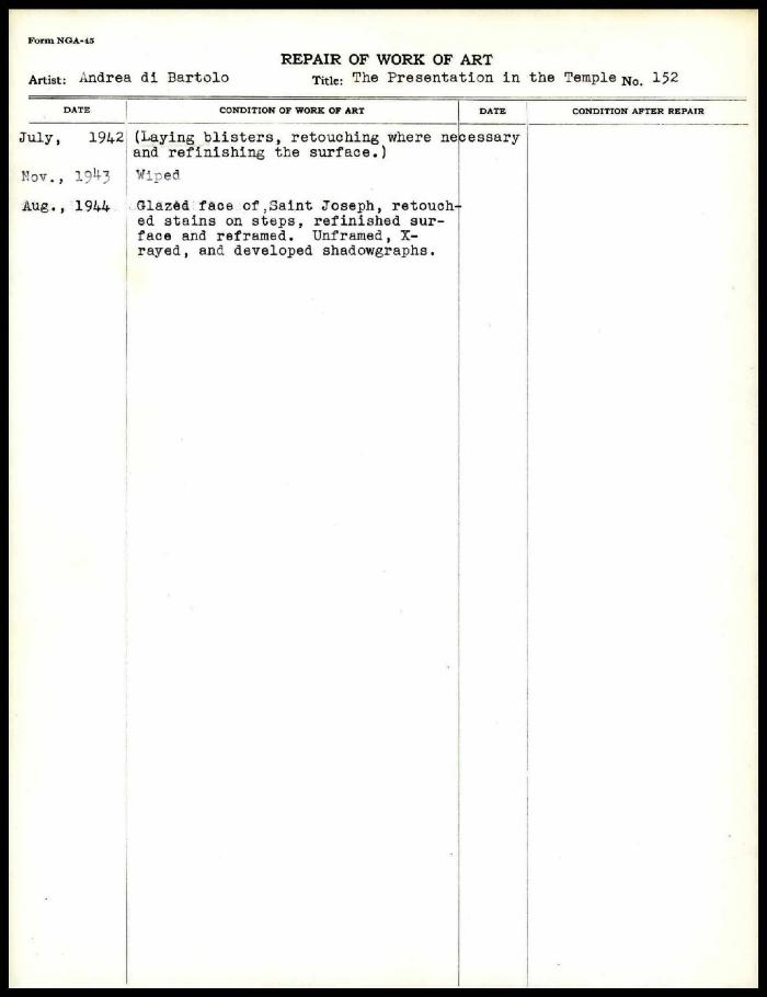 Image for K0084 - Work summary log, 1942-1944