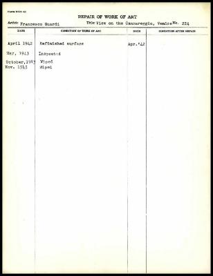 Image for K0235 - Work summary log, 1942-1943