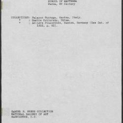 Image for K0013 - Art object record, circa 1930s-1950s