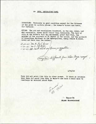 Image for K0028 - Alan Burroughs report, circa 1930s-1940s