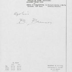 Image for K0003 - Expert opinion by Berenson, circa 1920s-1950s