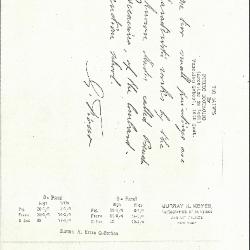 Image for K0008 - Expert opinion by Fiocco, circa 1930s-1940s