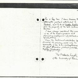 Image for K00X3 - Expert opinion by Longhi, circa 1920s-1950s