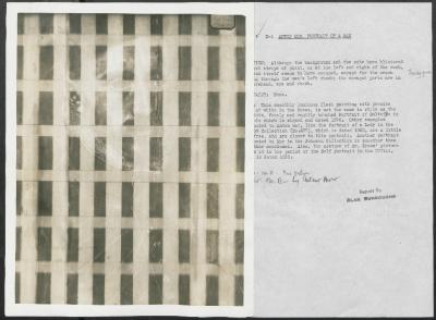 Image for K00X1 - Alan Burroughs report, circa 1930s-1940s