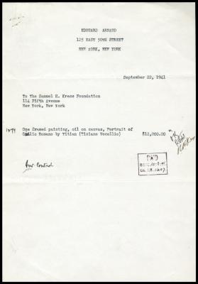 Image for Arnaud, Edouard, September 22, 1941