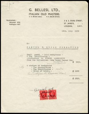 Image for G. Bellesi, Ltd., July 14, 1936