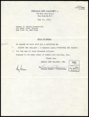 Image for Dedalo Art Gallery, May 21, 1952 [2]