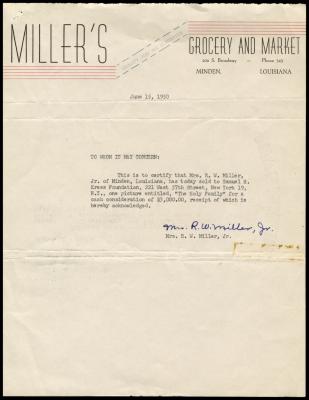 Image for Miller, Mrs. R. W., Jr., June 15, 1950