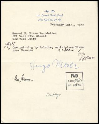 Image for Moser, Hugo, February 28, 1952