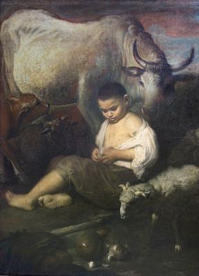 Image for Young Cowherd with Cows